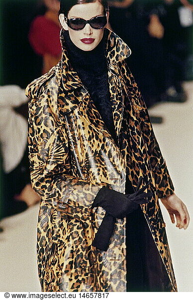 fashion  fashion show  Pret a Porter  Paris  Yves Saint Laurent  winter collection 1996 / 1997