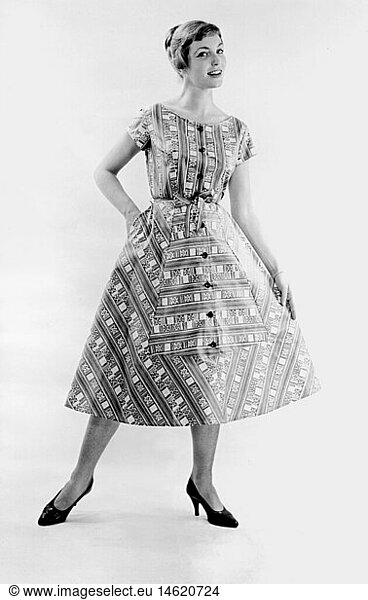 fashion  ladies' fashion  woman in dress  1960s