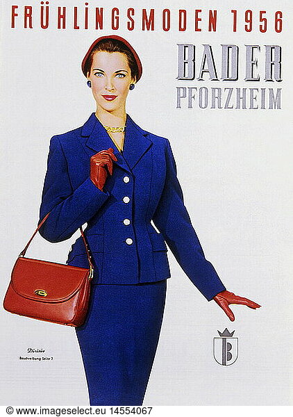 fashion  1950s  catalogue fashion  Neckermann Versand KG  catalogue  cover  1956