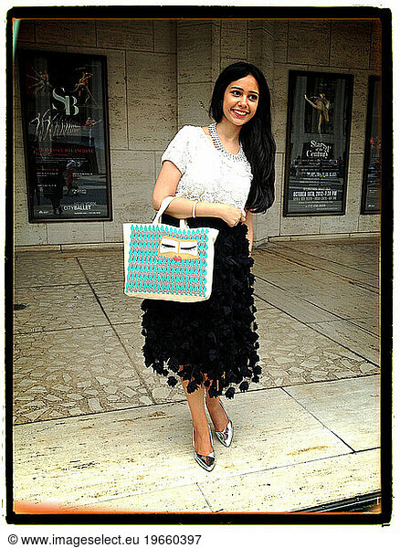 Fashion - Woman in black skirt