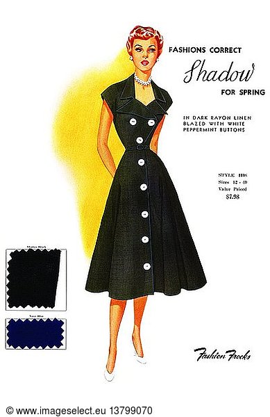 Fashions Correct Shadow for Spring 1940