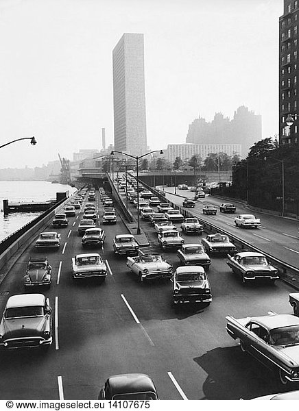 FDR Drive  NYC  1961