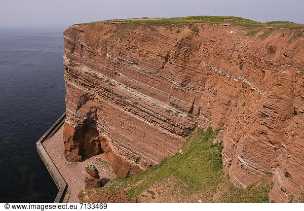 Felsbrocken , Querformat , Ozean , Steilküste , Küste , Natur , Helgoland , Sandstein