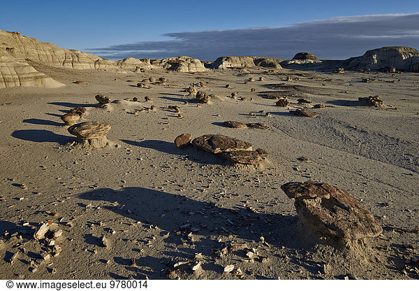 Felsbrocken Amerika Nordamerika Steppe Verbindung New Mexico