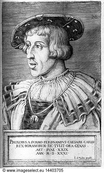 Ferdinand I Ferdinand I, Holy Roman Emperor 10 March 1503 – 25 July ...