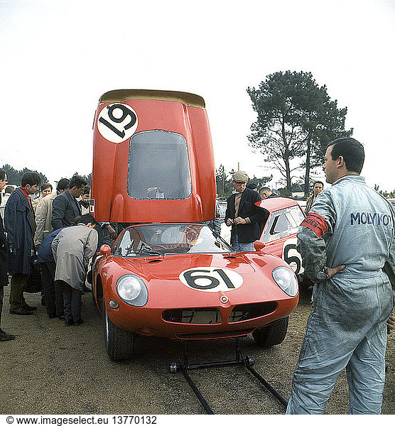 Ferrari ASA in Le Mans  1964.
