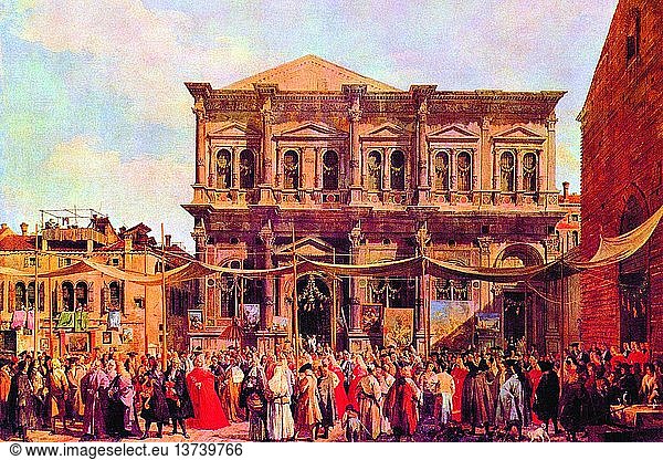Festival in San Rocco 1730