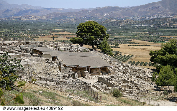 Festos  Phaistos  Minoische Kultur  Königspalast  Minos  Kreta  Griechenland