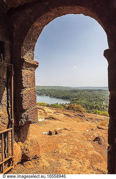 Festung Chapora  Goa  Indien