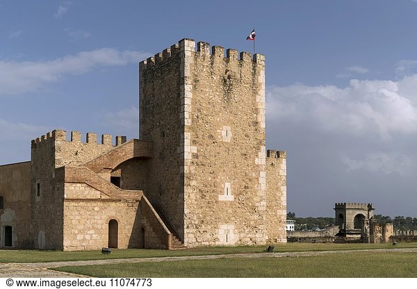 Festung Fortaleza Ozama  Santo Domingo  Dominikanische Republik  Nordamerika
