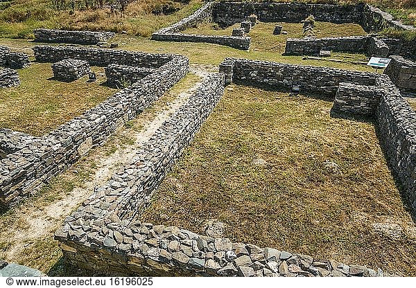 Festung Histria. Archäologische Fundstätte Histria. Istrien  Kreis Constan?a  Region Dobrudscha  Rumänien  Europa.