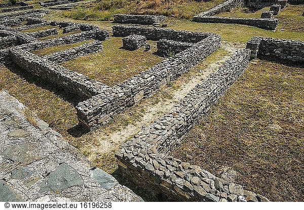 Festung Histria. Archäologische Fundstätte Histria. Istrien  Kreis Constan?a  Region Dobrudscha  Rumänien  Europa.