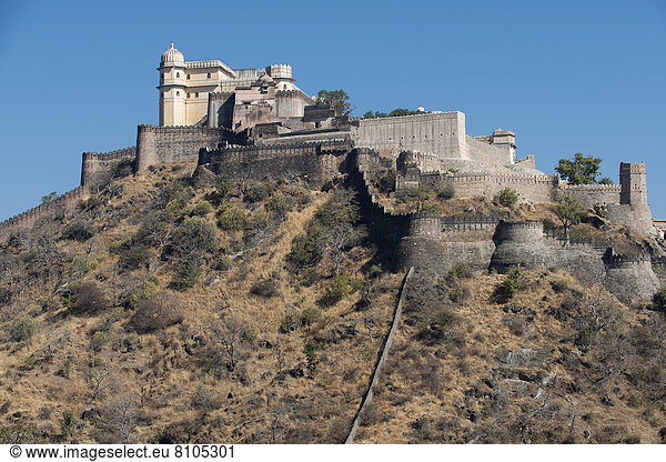 Festung Kumbhalgarh oder Kumbhalmer