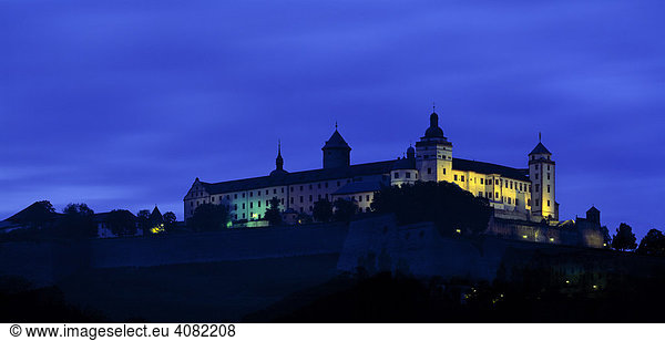 Festung Marienberg  Würzburg  Unterfranken Bayern Deutschland