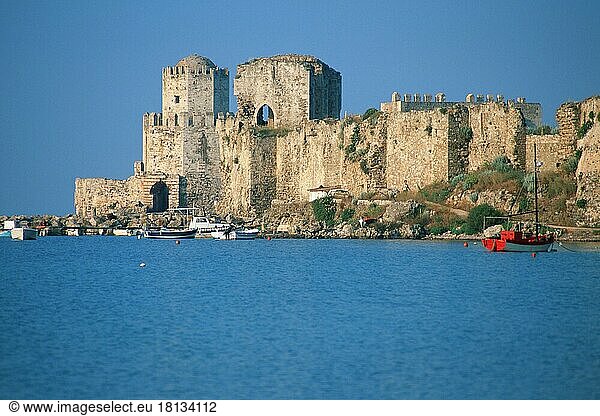 Festung Methoni  Peloponnes  Messenien  Griechenland  Europa
