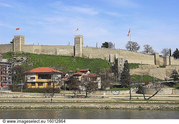 Festung Skopje  Nordmazedonien.