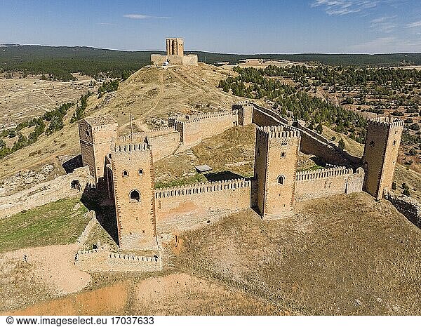 Festung von Molina de los Caballeros  Molina de Arag?n  Provinz Guadalajara  Spanien .