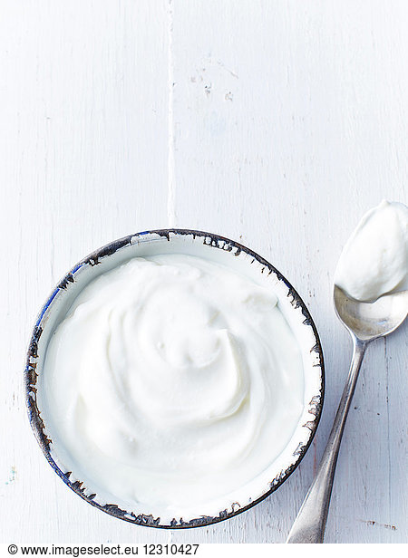 Fettarmer griechischer Joghurt