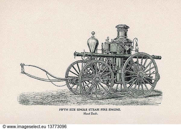 Fifth Size Single Steam Fire Engine: Handzug 1900