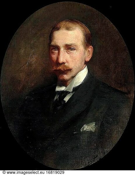 Fildes Sir Samuel Luke - Porträt von (William) Lockett Agnew - Britische Schule - 19. Jahrhundert.