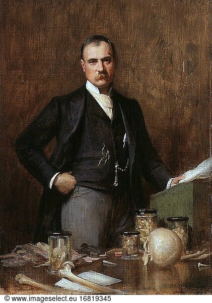 Fildes Sir Samuel Luke - Sir Frederick Treves Bt - Britische Schule - 19. Jahrhundert.