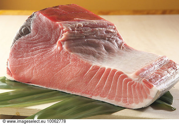 Fillet of raw fish