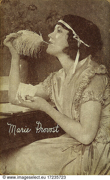 Film Actress Marie Prevost  Half-Length Publicity Portrait  early 1920's