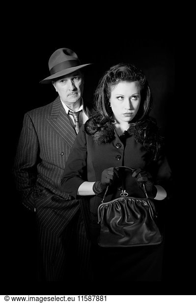 Film noir Paar
