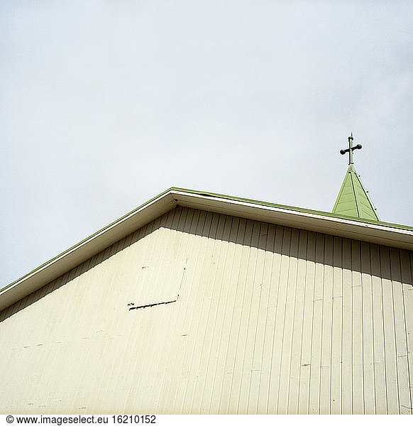 Finnland  Kirche  Dachkonstruktion