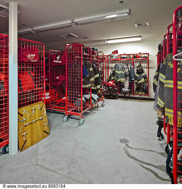 Fire Station Equipment Room