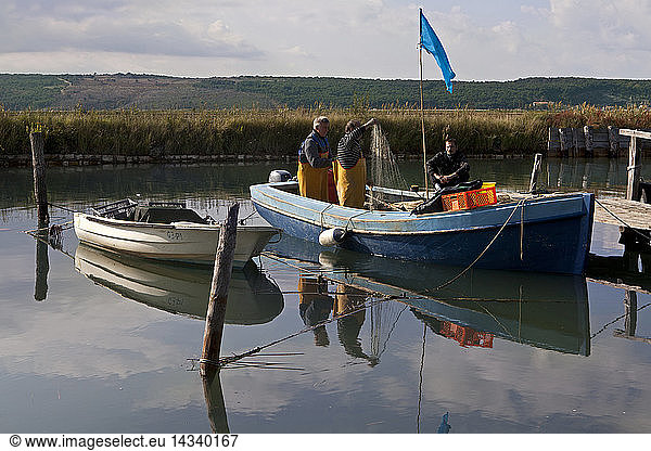 Fishermen  Sezza  Istria  Primorska  Slovenia