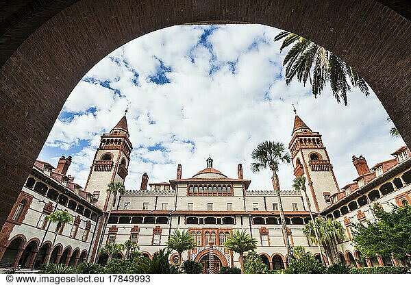 Flagler Liberal Arts College  St. Augustine  älteste durchgehend bewohnte Siedlung europäischer Herkunft  Florida  USA  Nordamerika