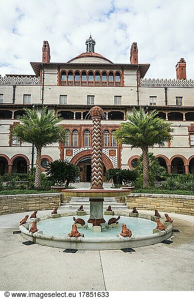 Flagler Liberal Arts College  St. Augustine  älteste durchgehend bewohnte Siedlung europäischer Herkunft  Florida  USA  Nordamerika