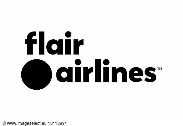 Flair Airline  Logo  White Background