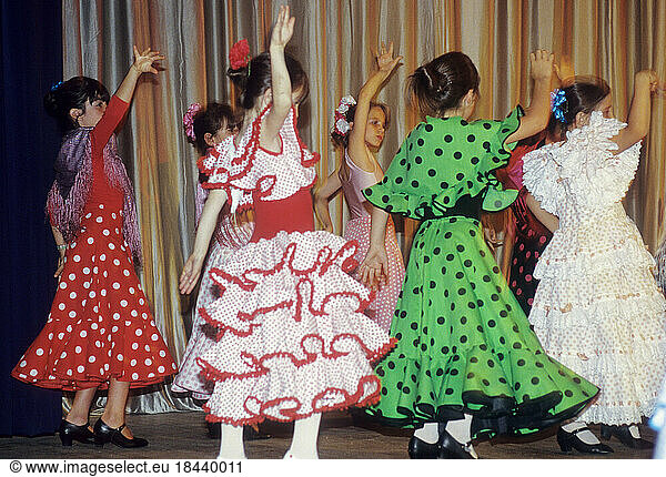 FlamencoFlamencoSchool of flamenco in Madrid.Spain. 1994.