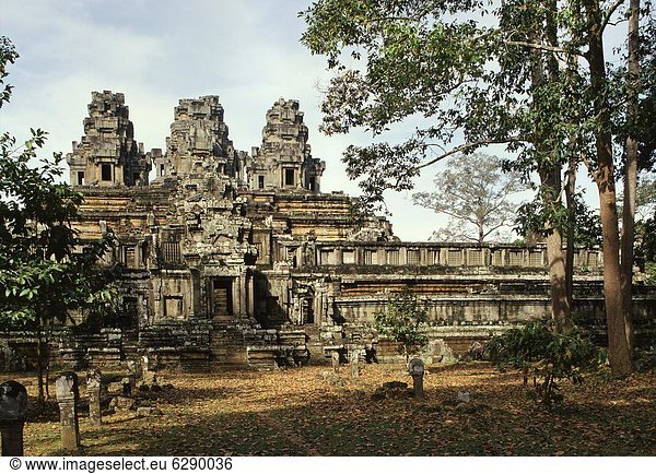 flirten  Südostasien  UNESCO-Welterbe  Vietnam  Angkor  Asien  Kambodscha  Ta Keo