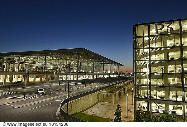 Flughafen BER  Brandenburg  Deutschland  Europa