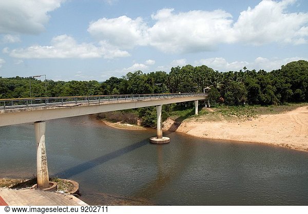 Fluss Asien Indien Karnataka