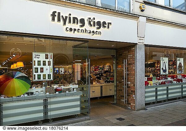 Flying Tiger Copenhagen shop  Tavern Street  Ipswich  Suffolk  England  United Kingdom  Europe