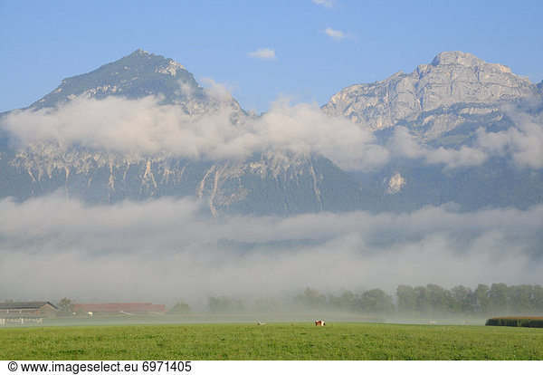 Fog and Mountains  Austria