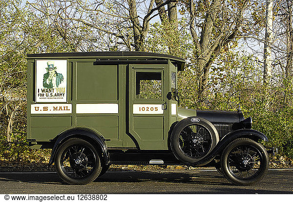 Ford Lieferwagen 1929. Künstler: Simon Clay.