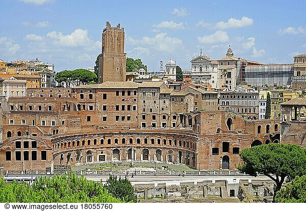 Foro di Traiano  Trajan Forum  Trajan  Forum Romanum  Forum Romanum  Rom  Latium  Italien  Europa