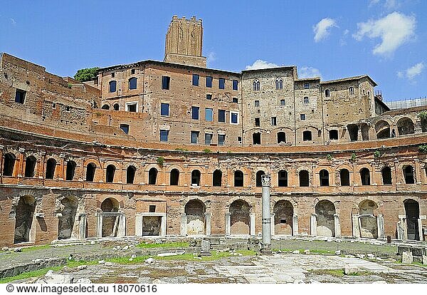 Foro di Traiano  Trajansforum  Trajan  Forum Romanum  Forum Romanum  Rom  Latium  Italien  Europa