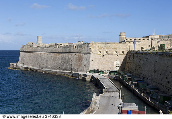 Fort St Elmo  Valletta  Malta  Europe