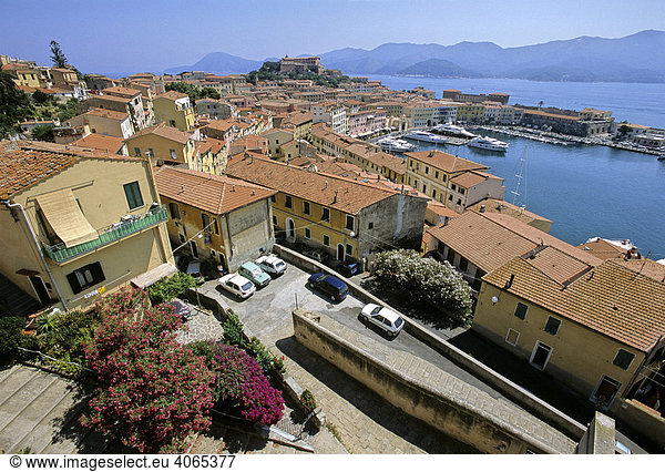 Forte Stella  Darsena - Hafen  Portoferraio  Insel Elba  Provinz Livorno  Toskana  Italien  Europa