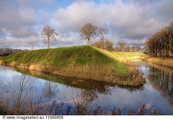Fortress the Roovere is part of the West Brabant Waterline near the Dutch village Halsteren.