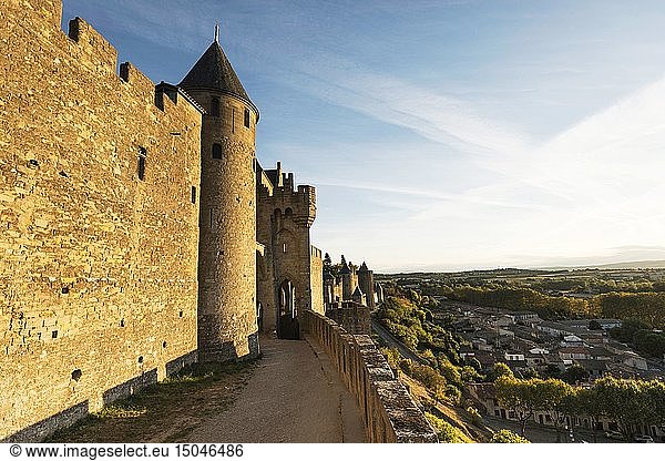 France  Aude  Carcassonne  Fortified City of Carcassonne listed on the UNESCO World Heritage