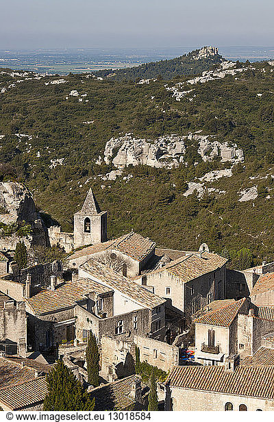 France  Bouches du Rhone  Les Baux de Provence  labelled Les Plus Beaux Villages de France (The Most Beautiful Villages of France)