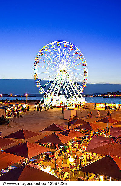 France  Bouches du Rhone  Marseille  Prado Beaches  the Big Wheel on Escale Borely