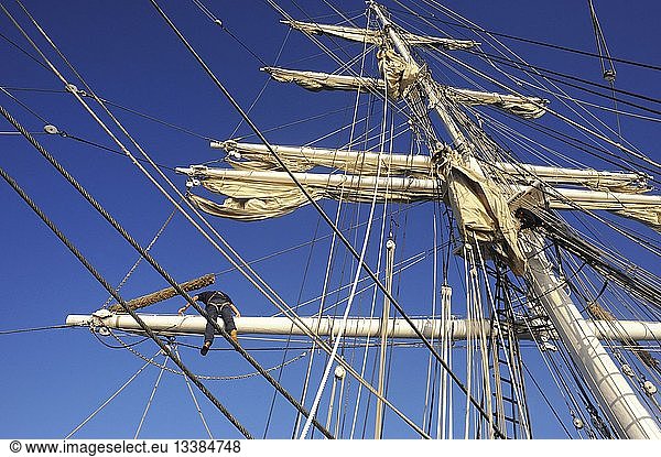 France  Calvados  Ouistreham  Three-masted barque Belem